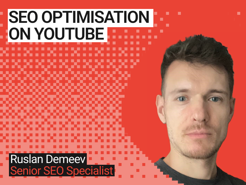 SEO optimisation on YouTube image